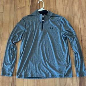 Under Armour Heather Gray Long Sleeve Top